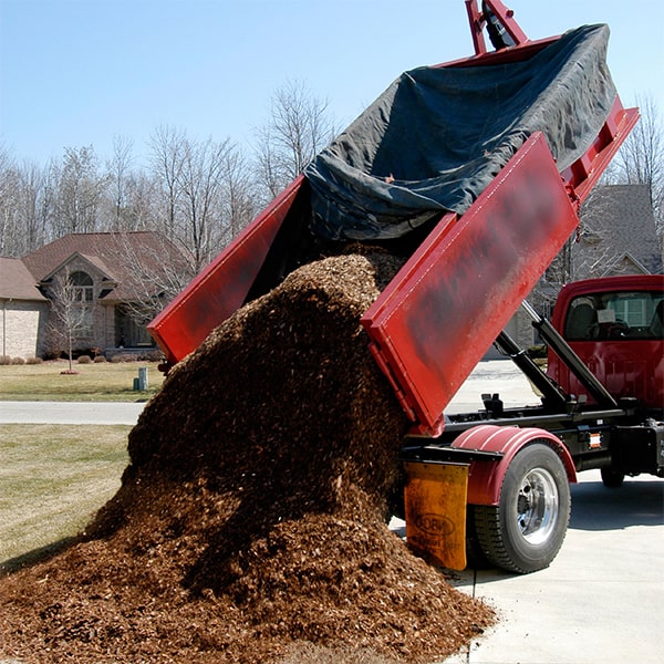 we offer a variety of mulch for delivery, including hardwood, pine, and cedar mulch